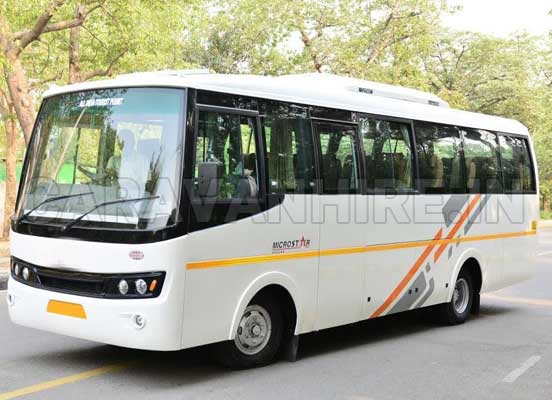 27 seater mini coach on rent in delhi