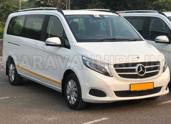 6 seater mercedes viano imported van on rent in delhi